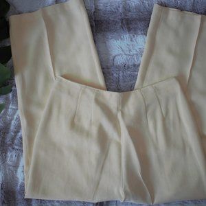 Tommy Bahama pale yellow trouser pants